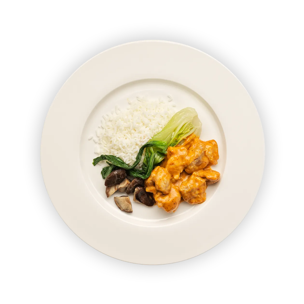 Chicken massaman curry | basmati rice