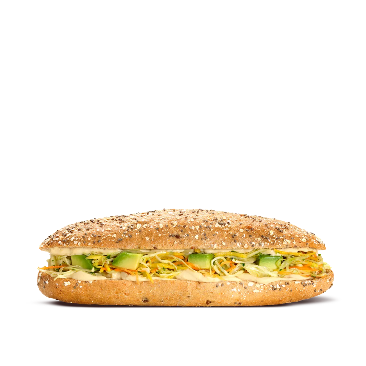 Sprüngli Sandwich à l'avocat et au houmous